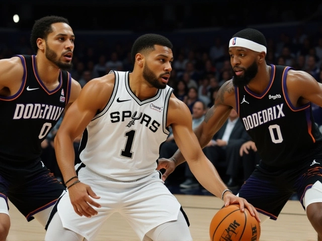 Suns stop Spurs' perfect start as Booker outshines Wembanyama in 130-118 win